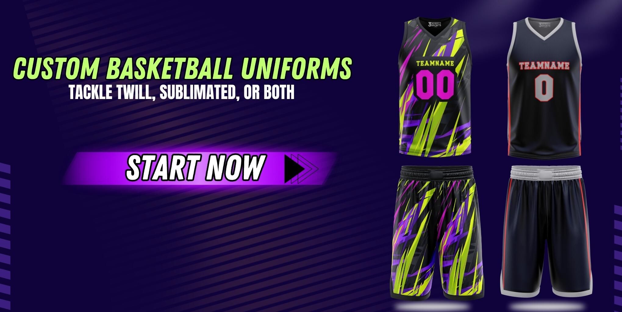 Uniforms Basket Custom - Create your Masterpiece!